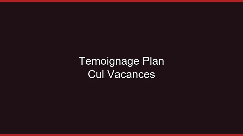 Témoignage : plan cul en vacances